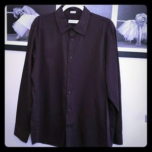 Calvin Klein button-down shirt EUC
